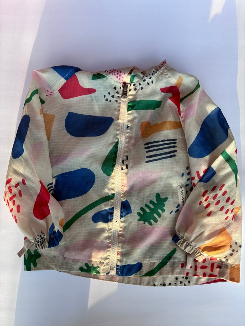 GUC Bobo Choses Cream Matisse Windjacket 4/5y
